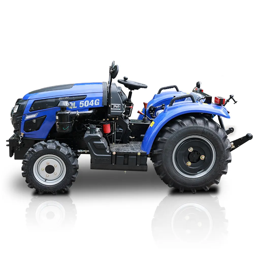 Landwirtschaft liche 4-Rad-Landwirt Mikro-Traktor kleine Mini 4x4 kompakte Farm 25 PS 40 PS 45 PS 50 PS 30 60 PS 4WD Traktor