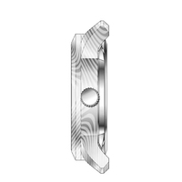 Montres de plongée automatiques mécaniques personnalisées OEM haut de gamme avec boîtier en acier Damas forgé, super lumineuses, étanches à 200 m