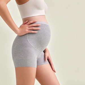 Sous-vêtements de grossesse confortables en tricot pour femmes YIYI, culottes de maternité à taille haute antidérapantes, shorts de grossesse extensibles sans couture - Product Image 4
