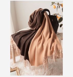 特大ブランケット100% カシミヤスカーフショールラップ新デザインレディースピュアファッションカシミアスカーフ - Product Image 4