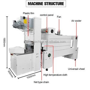 In 1 <strong>Small</strong> Heat <strong>Shrink</strong> <strong>Packer</strong> Wrapping Machine/Machine <strong>Shrink</strong> Tunnel/<strong>automatic</strong> Heat Sleeve <strong>Shrink</strong> Wrap Packing Machine Pvc Film - Product Image 3