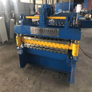 Mesin lembaran atap lapisan ganda, mesin pembentuk gulungan bingkai baja ringan - Product Image 3