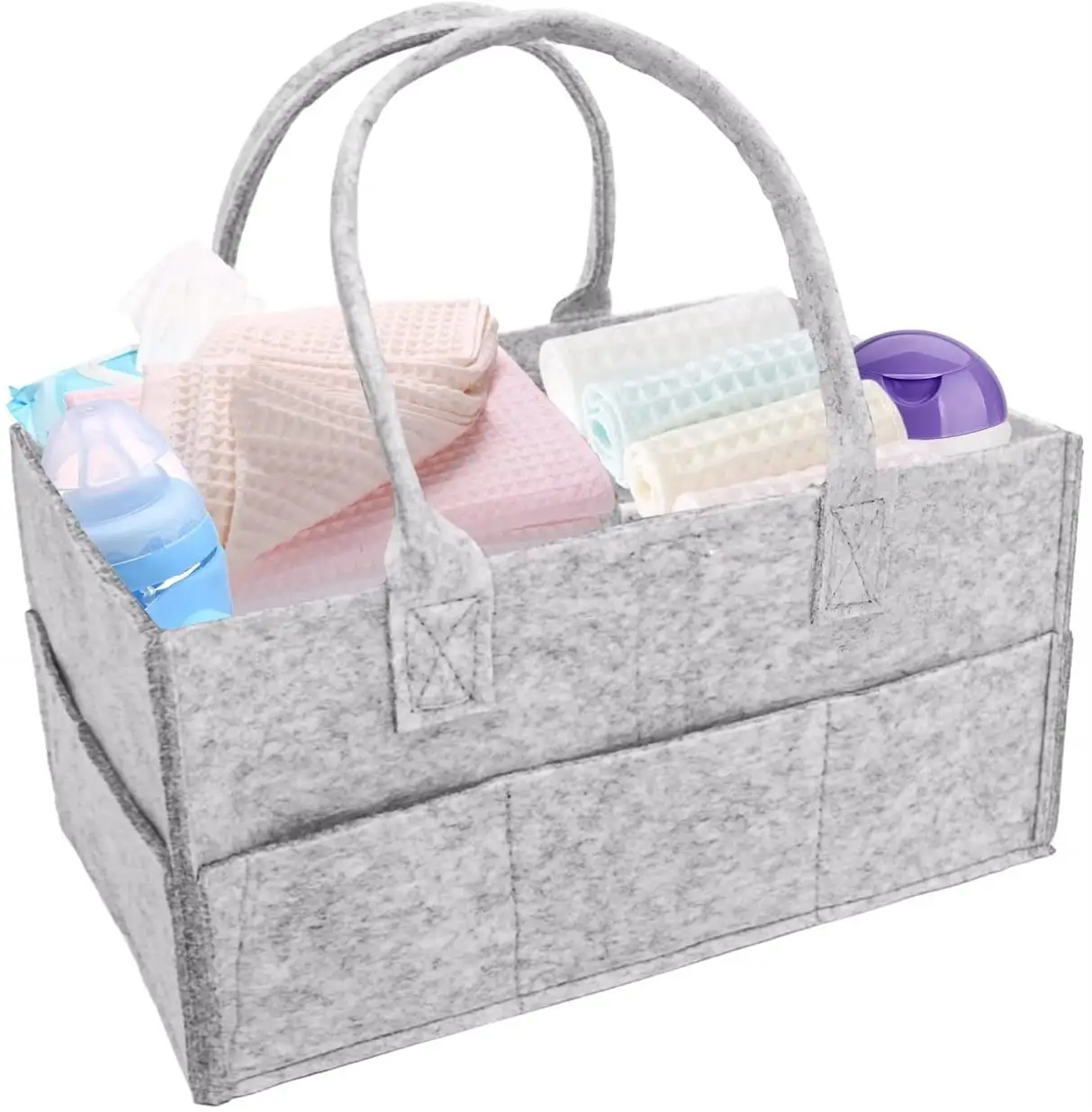 Essentials Opslag Mand Organizer Kwekerij Opslag Bin En Auto Organizer Voor Luiers En Baby Doekjes Baby Luier Caddy