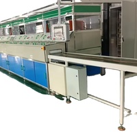 Machine de placage d'argent automatique continue pour barre omnibus en cuivre