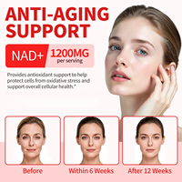 Compléments NAD 1200mg, boisson NAD+ 15ml, liquide énergisant et stimulant la concentration, nicotinamide riboside, réparation du DNA, complément anti-âge pour hommes et femmes