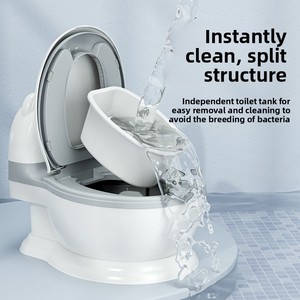 Pot pour bébé grande taille, toilettes pour enfants filles et garçons, usage domestique, seau à urine de simulation YTH522 - Product Image 3