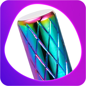 Venta al por mayor: Trompo de metal Inception con logotipo láser personalizado, para aliviar la ansiedad y el estrés, juguete para matar el tiempo y combatir el aburrimiento, color plateado. - Product Image 4