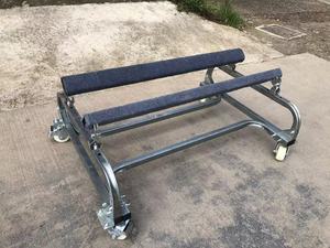<span class=keywords><strong>Remorque</strong></span> de <span class=keywords><strong>bateau</strong></span> à moteur pour motomarine détachable avec capacité de 1000 lb, 34 "x 48" - Product Image 2