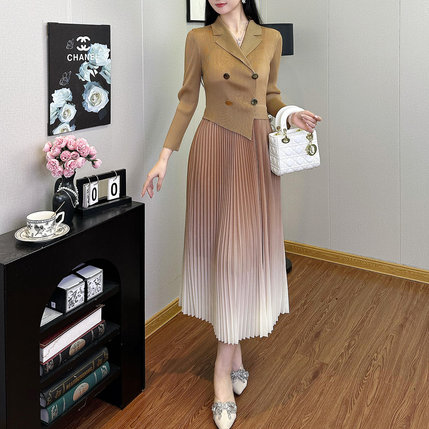 สีน้ำตาล