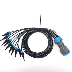 Kit de Riego por Goteo de 10 Cabezales con Salida de Agua Ajustable para Plantas, Uso en Jardín y Hogar - Product Image 1