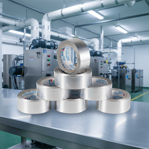 Nastro in Alluminio per Condotti HVAC, Nastro Senza Rivestimento per Piastra Evaporatore Frigorifero e Nastro Isolante Riflettente in Alluminio - Product Image 3