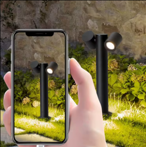 Lámpara de bajo voltaje Pilar láser césped IP67 LED lámpara subterránea lineal un remoto 30W 150W lámpara de jardín de calle con poste - Product Image 2