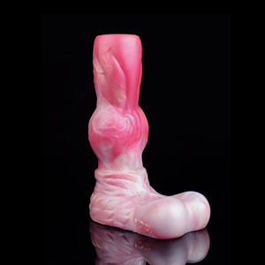 FAAK Tragbares Sexspielzeug Hundeknoten-Hohldildo Fantasy-Penishüllen Penisvergrößerung für Männer Weicher Silikon-Penisring für Männer-Sexspielzeug - Product Image 6