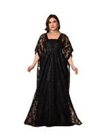 Robe de soirée formelle à deux pièces, taille plus, noire, sans bretelles, avec broderie de paillettes, double portée avec châle, motif floral coupé aléatoirement