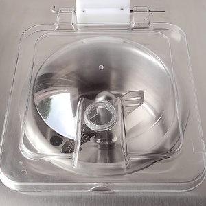 Nhỏ giá thấp pasteurize và hàng loạt đóng băng Twin Thùng mềm phục vụ Ice Cream khuấy Maker máy cho Châu Âu với khuấy - Product Image 4