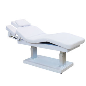 Vente directe d'usine, lit de massage électrique en bois TOMSPA, 4 moteurs, table de massage avec un design moderne et luxueux pour salon de beauté et spa - Product Image 5