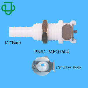 Conector Hembra de Placa con Rosca Externa Serie M, Acoplamiento Rápido de Plástico de 1.6-6.4mm para Equipos Médicos, Alimentarios e Industriales - Product Image 4