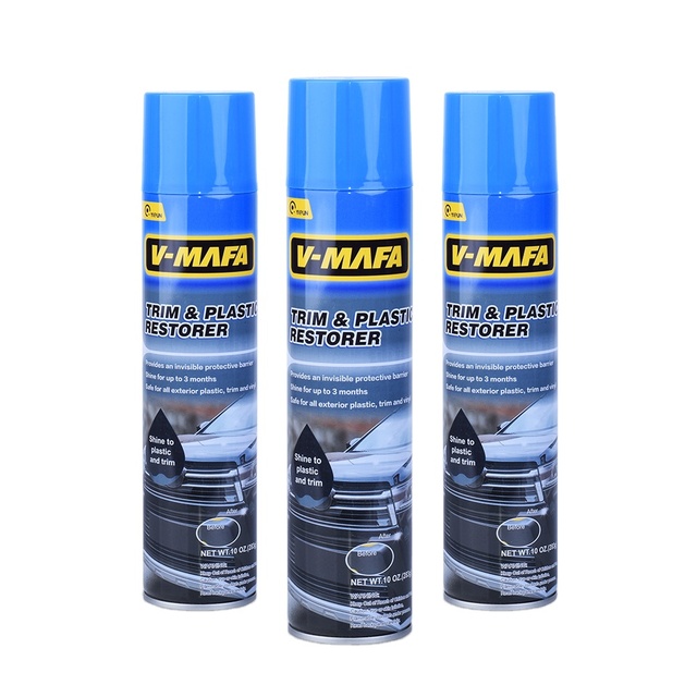 Renewed Blackened Worn Out Plastic & Vinyl Rubber Restorer Plastic Trim Restorer for Car Restoration Cleaner & Wash Product