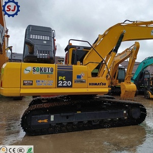 รถขุดไฮดรอลิกตีนตะขาบ KOMATSU PC220 PC360-8 PC200-8 มือสอง ได้รับการรับรองมาตรฐาน CE สำหรับงานขุดดิน เครื่องจักรกลหนักสำหรับงานก่อสร้าง - Product Image 2