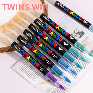 クリエイティブデザイン カスタマイズカラー アクリルマーカー 直接液体タイプ ソフトヘッド ポータブル ドローイング アートマーカーセット - Product Image 4
