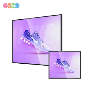 Quảng trường nghệ thuật treo tường Màn hình máy nghe nhạc quảng cáo trong nhà cảm ứng <span class=keywords><strong>LCD</strong></span> màn hình hiển thị cho quảng cáo 2k 4k nft khung kỹ thuật số - Product Image 6