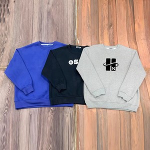 Wholesale High Quality Custom Embroidery 80%Cotton 20%Polyester Fleece <b>Pullover</b> Top Casual Oversized <b>Men's</b> Crew Neck Sweatshirt - Product Image 4