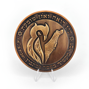 무료 샘플 맞춤 디자인 3D 조각 레트로 메탈 황동 브론즈 기념주화 맞춤 제작 챌린지 코인 - Product Image 4