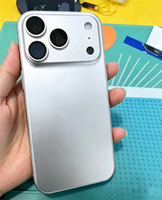 Film thermorétractable FONLYU A4 Or Argent pour enveloppe sous vide de téléphone, autocollant de protection intégrale pour iPhone 17 Pro Max