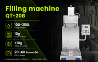 Machine de remplissage semi-automatique de liquides chimiques par pesage 50L-200L, remplisseuse industrielle de fûts pour matières premières chimiques