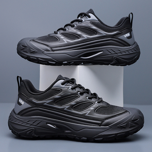 Zapatillas de Trekking Todoterreno Resistentes para Hombre, con Puntera Anticolisión, para Senderismo Urbano, Cross Country, Viajes Diarios y Entrenamiento - Product Image 5
