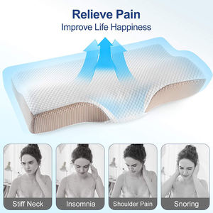 Bantal tidur kontur ortopedi serviks busa memori gaya Modern mendukung nyeri leher bahu untuk bantal tidur nyaman - Product Image 4