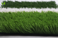 Zugelassener Fußball-Kunstrasen-Rasen teppich 60mm für Fußball