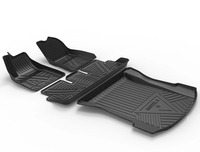 Tapis de sol de voiture antidérapants 3D en TPE écologiques 2024, 3/6 pièces, parfaits pour les modèles Dodge Highlander, vente en gros sur mesure