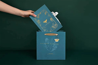 Boîtes d'emballage en carton personnalisées, revêtement UV, laminage mat, gaufrage, recyclables - Boîte cadeau pour enfants avec logo personnalisé pour photos