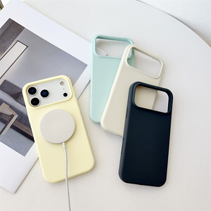 <span class=keywords><strong>Cover</strong></span> Magnetica <span class=keywords><strong>in</strong></span> <span class=keywords><strong>Silicone</strong></span> Liquido a Tinta Unita per <span class=keywords><strong>iPhone</strong></span> 17 <span class=keywords><strong>Pro</strong></span> Max 17 Air 16 15 14 <span class=keywords><strong>13</strong></span> 12, Custodia Antiurto - Product Image 2