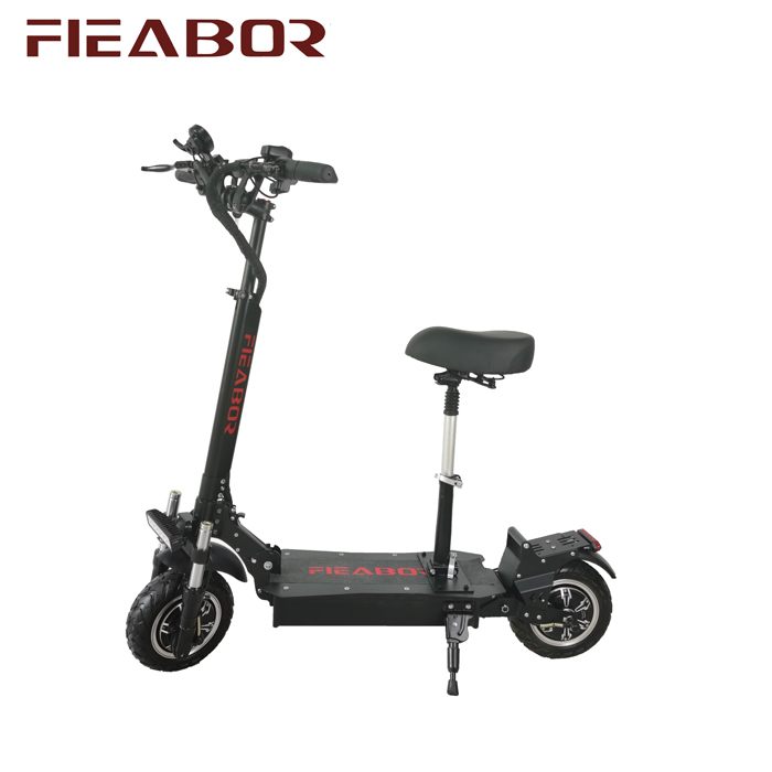 EU Kho Fieabor Q08 Cộng Với Phiên Bản Quốc Tế Scooter Off Road Ngoài Trời Tập Thể Dục Xe Máy Điện Scooter