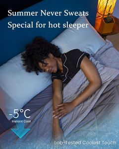 Custom High Quality Soft Thick Comfort Blanket Cooling Breathable Cooling Blanket - Product Image 3