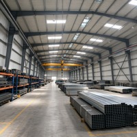 Bâtiment avicole préfabriqué à ossature métallique à faible coût, assemblage rapide, pour projet d'élevage commercial