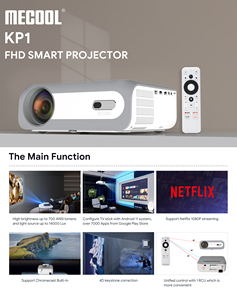 <span class=keywords><strong>MECOOL</strong></span>-miniproyector portátil <span class=keywords><strong>KP1</strong></span>, 1080p, 700 lúmenes, Android TV OS 11, con Dongle de TV - Product Image 5