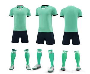 Benutzer definierte Männer Frauen Kinder Fußball trikot mit Name und Nummer Personal isierte Sport trainings uniform für Fußballspieler - Product Image 4