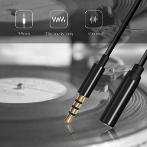 Micrófono Cable de extensión de 2,2 m Cable para teléfono móvil Smartphone Mic micrófono hembra de <span class=keywords><strong>3</strong></span>,5mm a <span class=keywords><strong>3</strong></span>,5mm 4 polos - Product Image 6