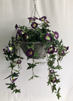 Plantes artificielles de suspension et de panier résistantes aux UV | Usine directe | Verdure décorative abordable pour une utilisation intérieure et extérieure