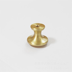 Pure <b>Copper</b> Round Furniture Handle 27x20x23 Minimalist Drawer <b>Knob</b> Durable Anti Oxidation Spray Oil - Product Image 4