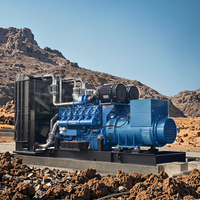 Groupe électrogène Weichai 1600kw avec alternateur Stamford Moteur diesel 2MVA Vitesse 1500rpm Boîtier de générateur conteneurisé