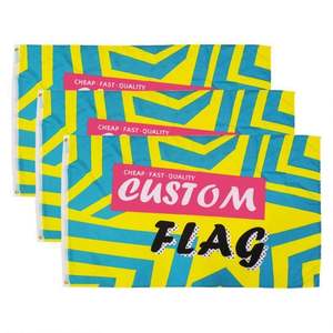 Banderas y Pancartas Personalizadas de Cualquier Tamaño, con Cualquier Logotipo y Diseño, de Buena Calidad, Sublimación de Tinta, Tela Premium - Product Image 3