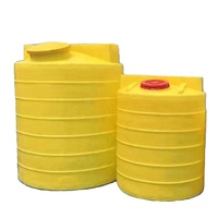 Tanque de Preparación Química de PE, Contenedor Vertical de Mezcla de Líquidos para Proyectos de Tratamiento de Aguas Residuales Industriales y Agua Pura