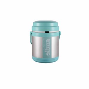 Fiambrera de acero inoxidable con forma de tambor, recipiente de comida al vacío, gran oferta - Product Image 4