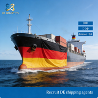 Agente de Envío Marítimo Express, Servicio de Despacho de Aduanas en el Puerto de Róterdam, Alemania, Transitario, Entrega Puerta a Puerta DDP