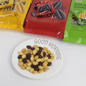 Personnalisable 252g de grains de café sosie biscuits colorés offre d'usine Cookie pour <span class=keywords><strong>Snack</strong></span> coréen - Product Image 2