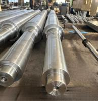 Heavy Duty Personnalisé 40CrNiMo 42CrMo GH4169 34CrNi3Mo 4330v Alliage Acier Forgé Arbre Forgé Services HaiYuan Marque